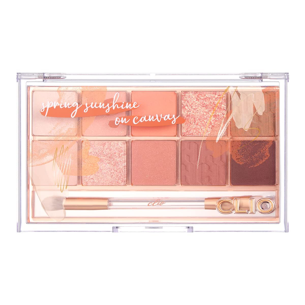CLIO PRO EYE PALETTE クリオ プロアイパレット (#15 Spring Sunshine On Canvas) [並行輸入品] [#15 Spring Sunshine On Canvas]