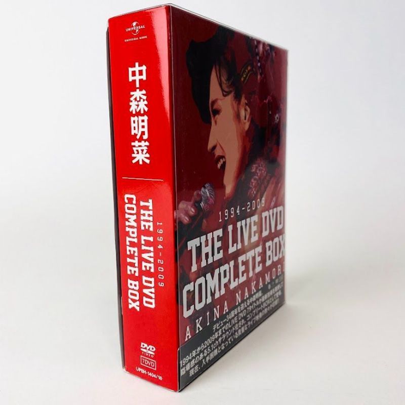 DVD BOX】中森明菜 1994-2009 THE LIVE DVD COMPLETE BOX〈7枚組〉スローモーション/ミ・アモーレ/飾りじゃないのよ涙は/セカンド・ラブ/難破船/少女A/DESIRE  - メルカリ