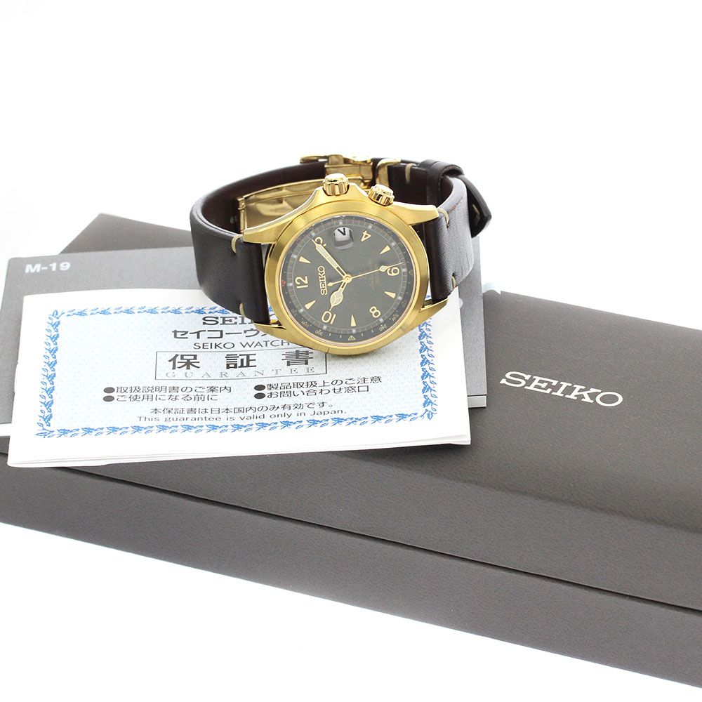 希少】SEIKO セイコー プロスペック Alpinist SBDC136 金 セイコー