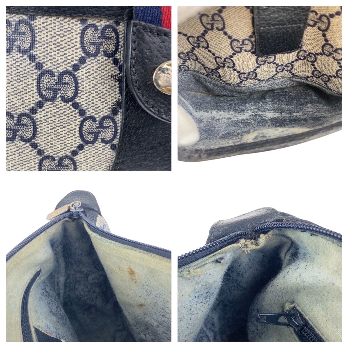 GUCCI グッチ ヴィンテージ オールドグッチ シェリーライン