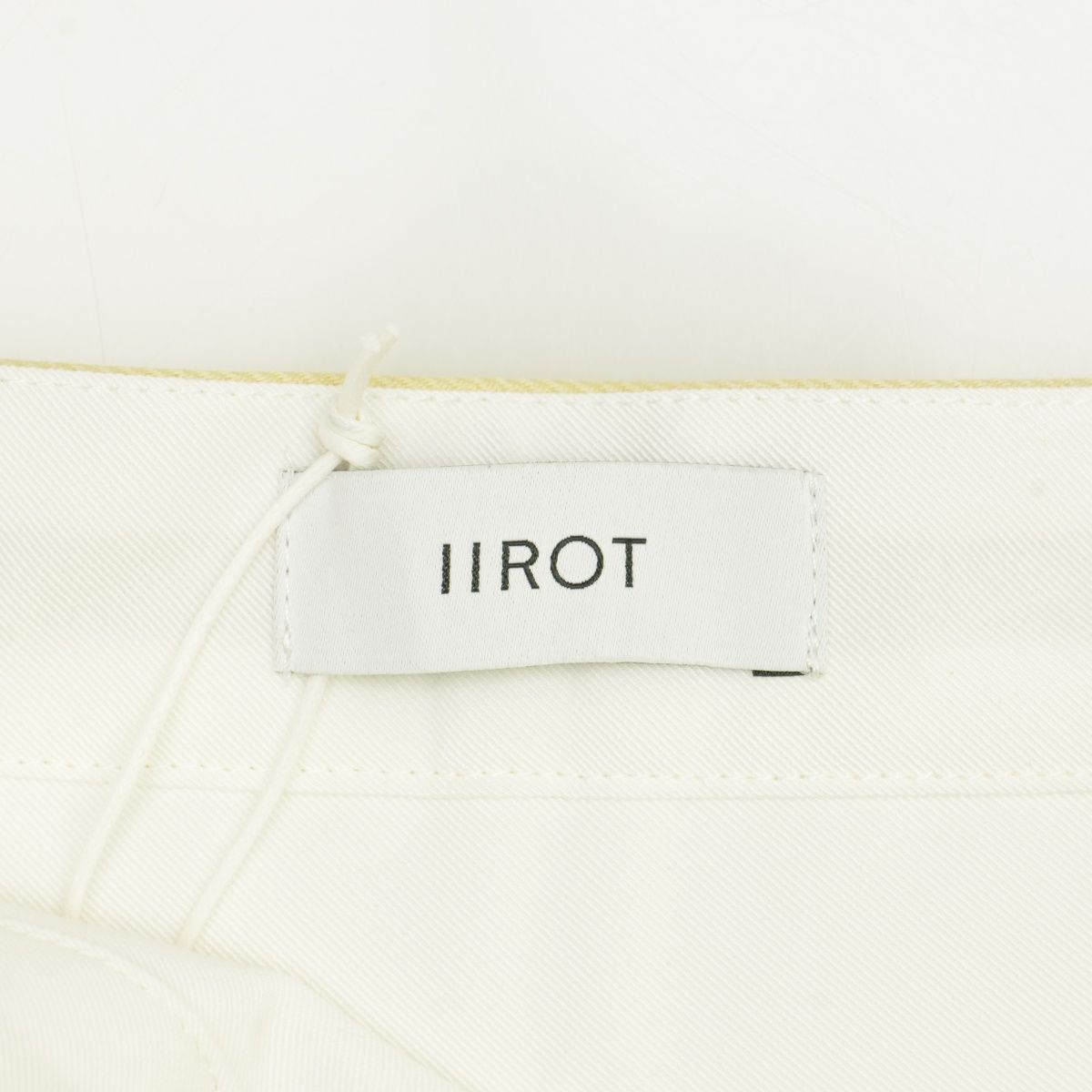 34【IIROT/イロット】 017-022-WP26 Eco pet slit Trouser パンツ