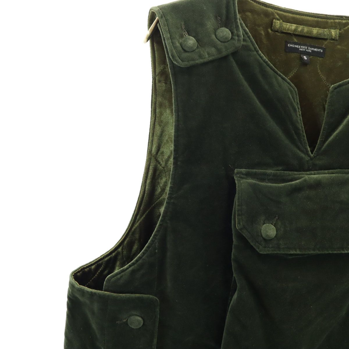 Engineered Garments エンジニアードガーメンツ USA製 ベロア カバー 