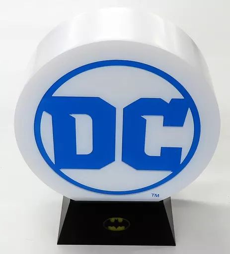 DC ロゴ　ライト　ボックス　コミック　インテリア ホットトイズ DCコミックス ロゴライトボックス 新品未使用未