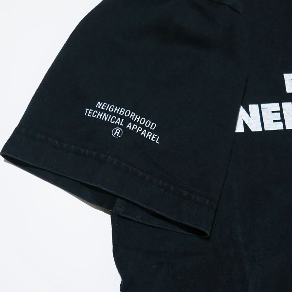 NEIGHBORHOOD ネイバーフッド EXTRA TOUGH NEIGHBORHOOD エクストラ タフ ネイバーフッド Tシャツ ブラック ショートスリーブ カットソー 半袖