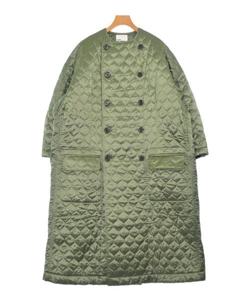 コート　ロングコート　緑 noir kei ninomiya サイズS 古着 noir kei ninomiya コート（その他） S 緑 【古着】【中古】
