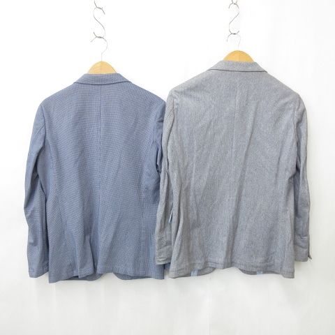 THE SHOP TK ザショップティーケー　金ボタン　紺ブレ　M ジャケット THE SHOP TK - THE SHOP TK ノーカラージャケット 紺ブレ 金