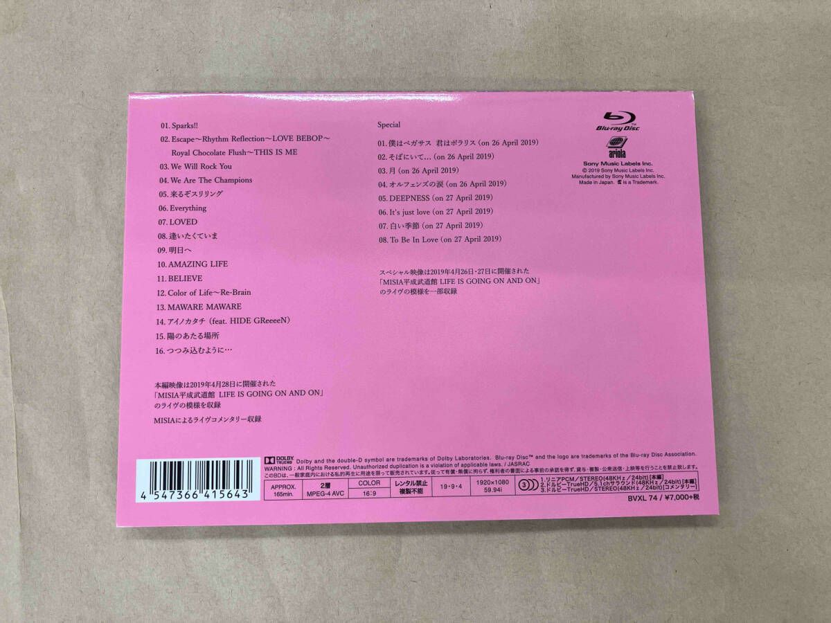 MISIA平成武道館 LIFE IS GOING ON AND ON(Blu-ray Disc) - メルカリ