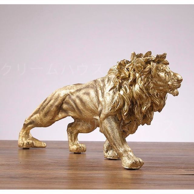 獅子　泥金　アンティーク　オブジェ　置物 獅子 泥金 アンティーク オブジェ 置物 獅子 泥金 アンティーク