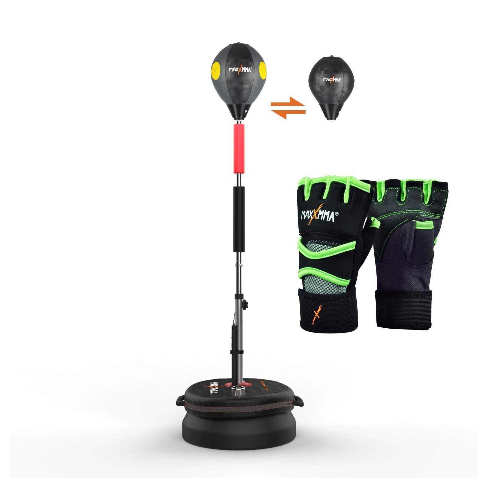 【未使用】MaxxMMA 高さ調整可能パンチングボールスタンド ボクシング用 未使用】MaxxMMA 高さ調整可能パンチングボールスタンド ボクシング用