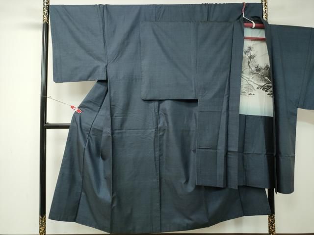 平和屋着物男性　本場大島紬　アンサンブル　80亀甲　総絣　正絹　逸品　CAAM1307ev