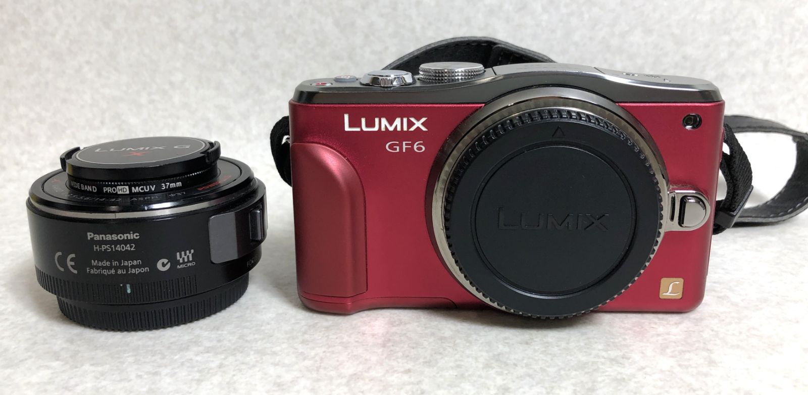 DH1339】 訳有 パナソニック ルミックス LUMIX DMC-GF6 ミラー