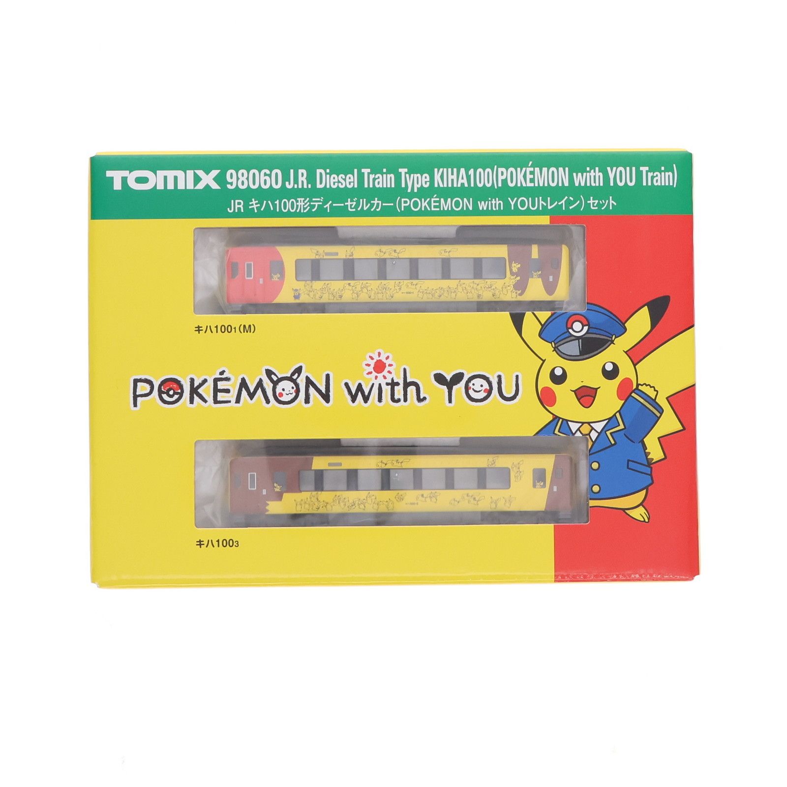 98060 JR キハ100形ディーゼルカー(POKEMON with YOUトレイン)セット(2両)(動力付き) Nゲージ 鉄道模型 TOMIX( トミックス) - メルカリ