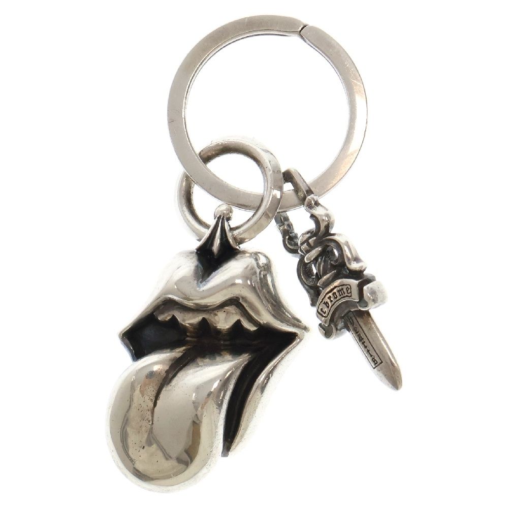 CHROME HEARTS クロムハーツ KEYCHEAIN キーリング キーホルダー リップアンドタン スプリットダガー