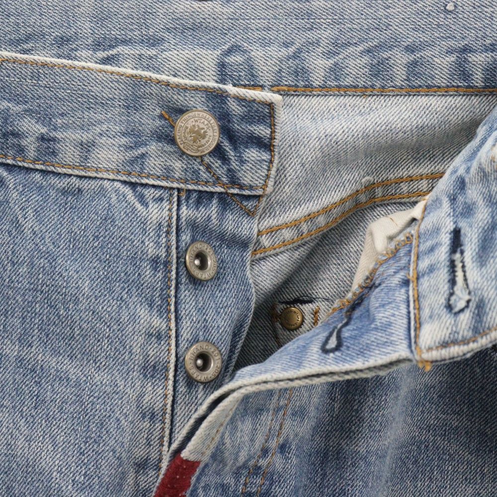 WTAPS (ダブルタップス) 08AW BLUES TROUSERS DENIM TRASH PANT DOZENS 