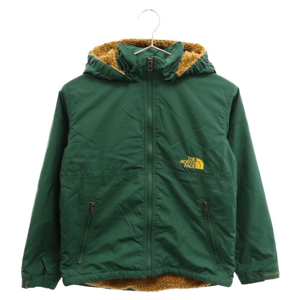 THE NORTH FACE (ザノースフェイス) Compact Nomad Jacket コンパクトノマド ナイロンジャケット グリーン キッズ NPJ71954