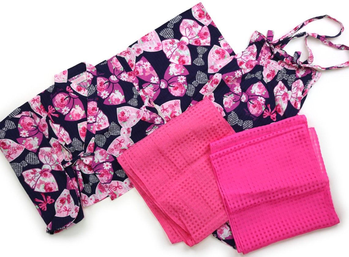 メゾピアノシェルジュエリー柄　浴衣 楽天市場】メゾピアノ(mezzo piano)シェルジュエリー柄 浴衣