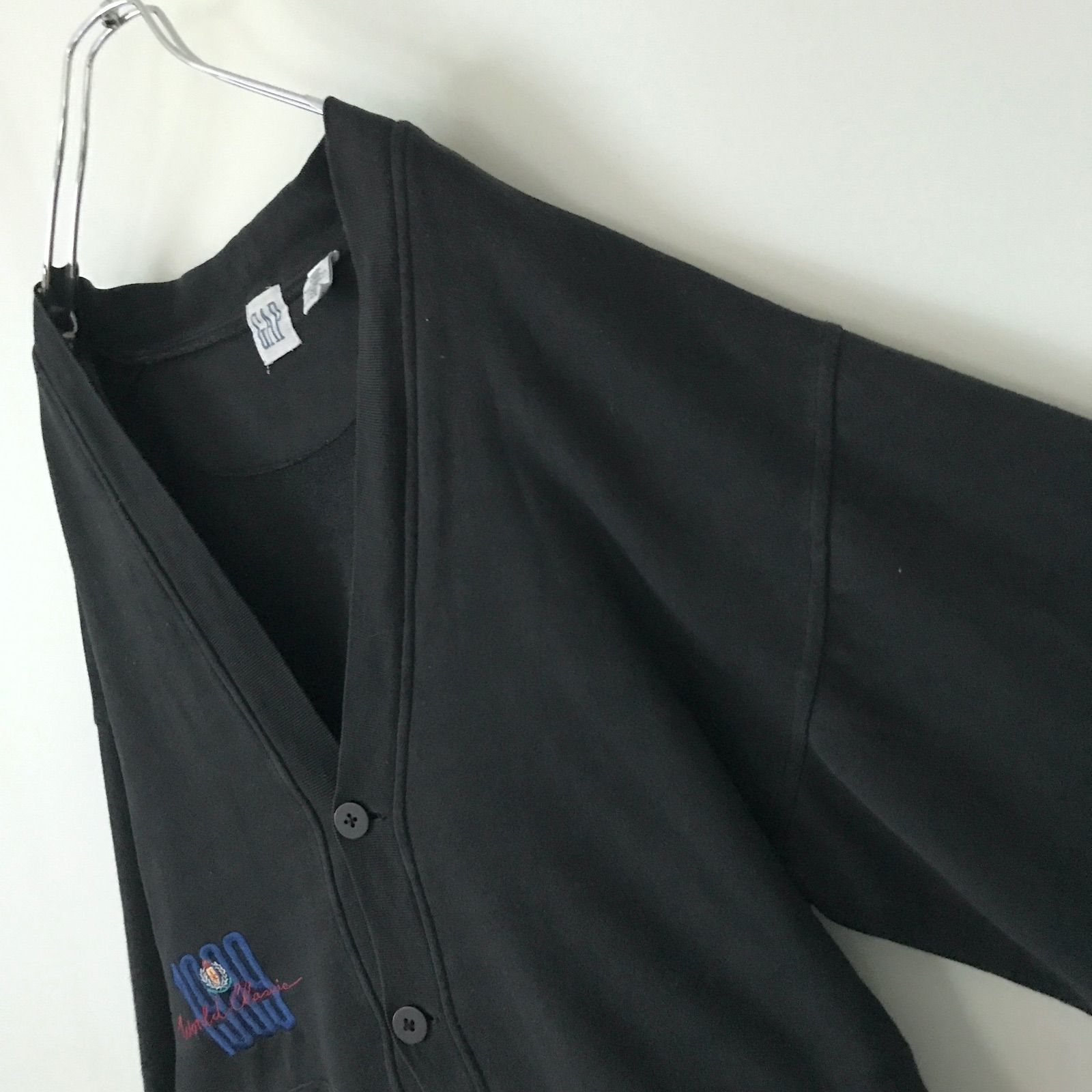 OLD GAP 90sVTG☆オールドギャップ☆スウェットカーディガン☆刺繍 ... OLD GAP 90sVTG★スウェットカーディガン★刺繍エンブレム