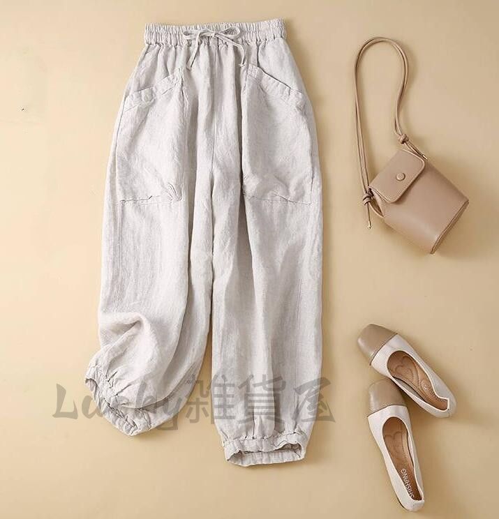 萌 モユル コットンリネン ラップ サルエル バルーン パンツ mizusyou422-847_1023.jpg