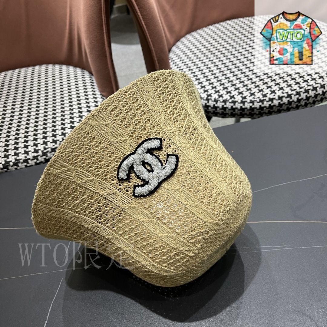 専用❣️ シャネル　帽子 Chanel（シャネル） 透かし彫り 通気性 フィッシャーマン