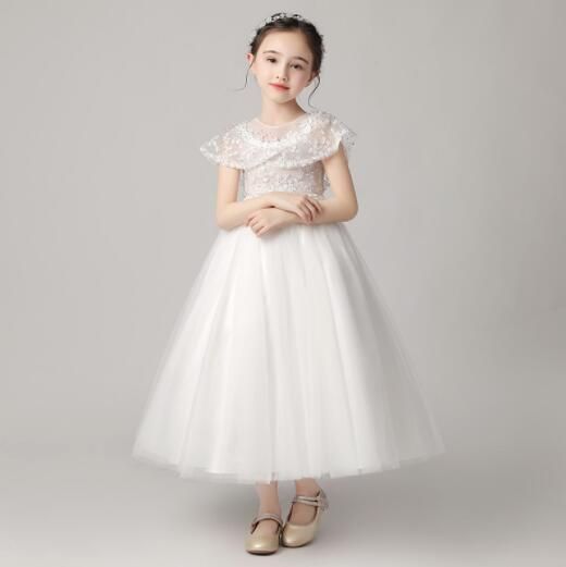 子供 ドレス 発表会ドレス ピアノ発表会 子どもドレス ブルー 子供ドレス 白 ピンク 発表会 ドレス フォーマル キッズ 女の子 ジュニア 子供服 ワンピース 七五三 結婚式 フラワーガール 演奏会 yayi03