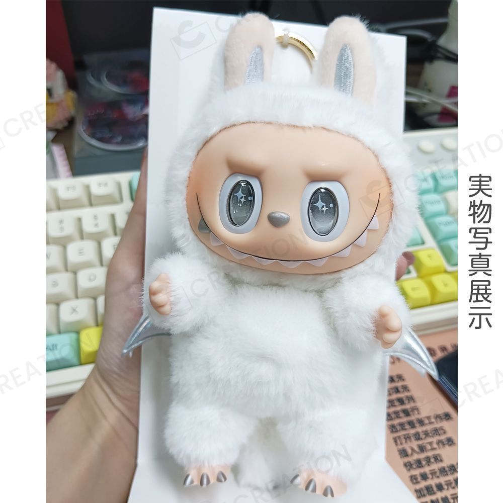 LABUBU エンジェルシリーズ black天使　ぬいぐるみ キーホルダー LABUBU エンジェルシリーズ black天使 ぬいぐるみ キーホルダー