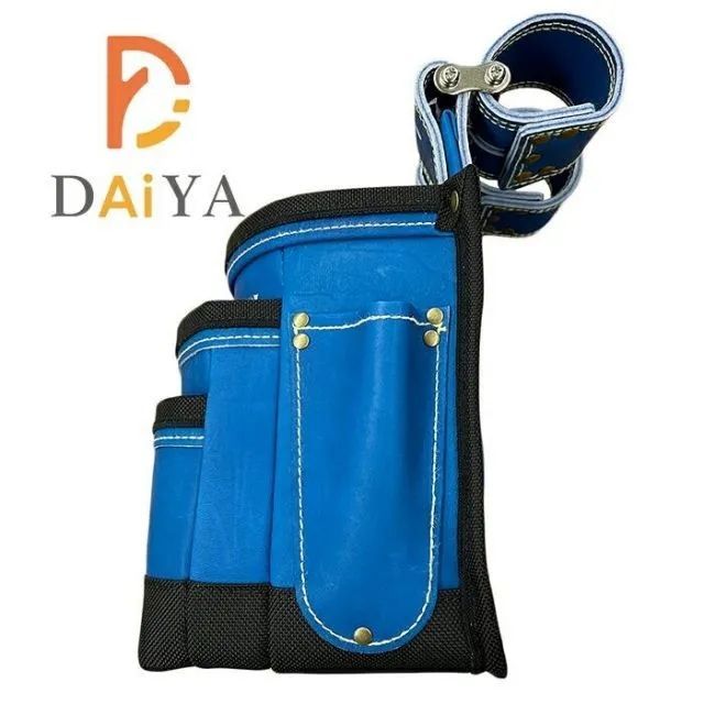 ニックス KNICKS 硬式グローブ革 チェーンタイプ 3段腰袋 ブルー KGBL-301 DDX および への です