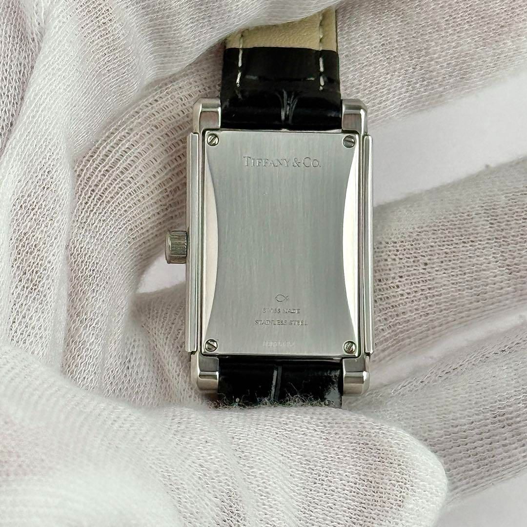 ティファニー グランド スモールセコンド 新品ベルト 新品電池