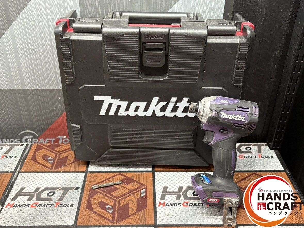 〇 送料無料 マキタ Makita TD001G 充電式インパクトドライバ ケース付き 40Vmax ハンズクラフト佐賀