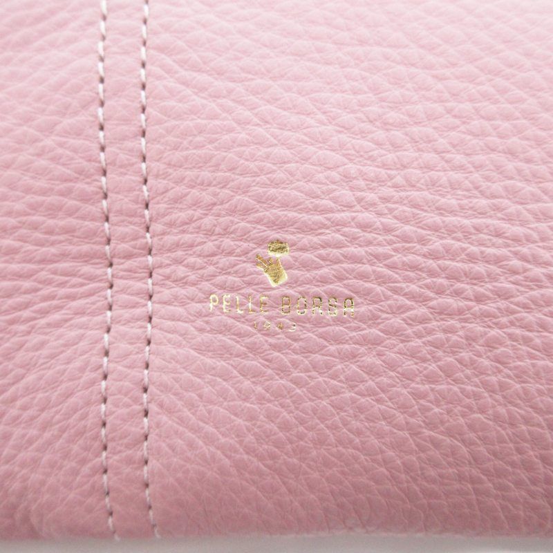 ペレボルサ PELLE BORSA 美品 2WAY ショルダーバッグ ハンド バイ  