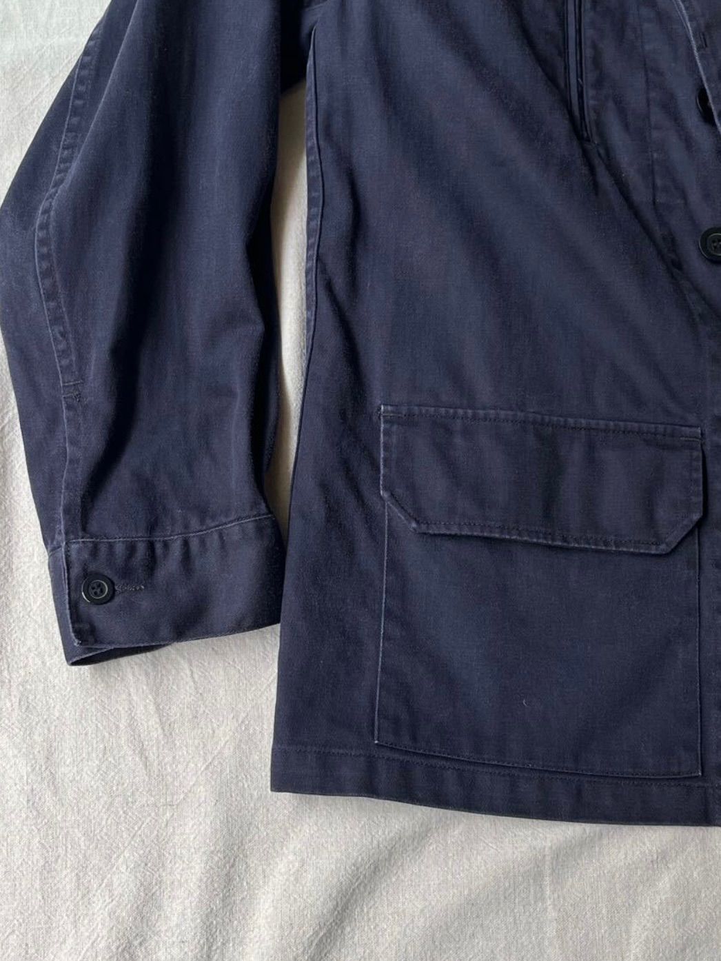 フランス製 A.P.C. M64 ジャケット / 1 コットン ネイビー F2