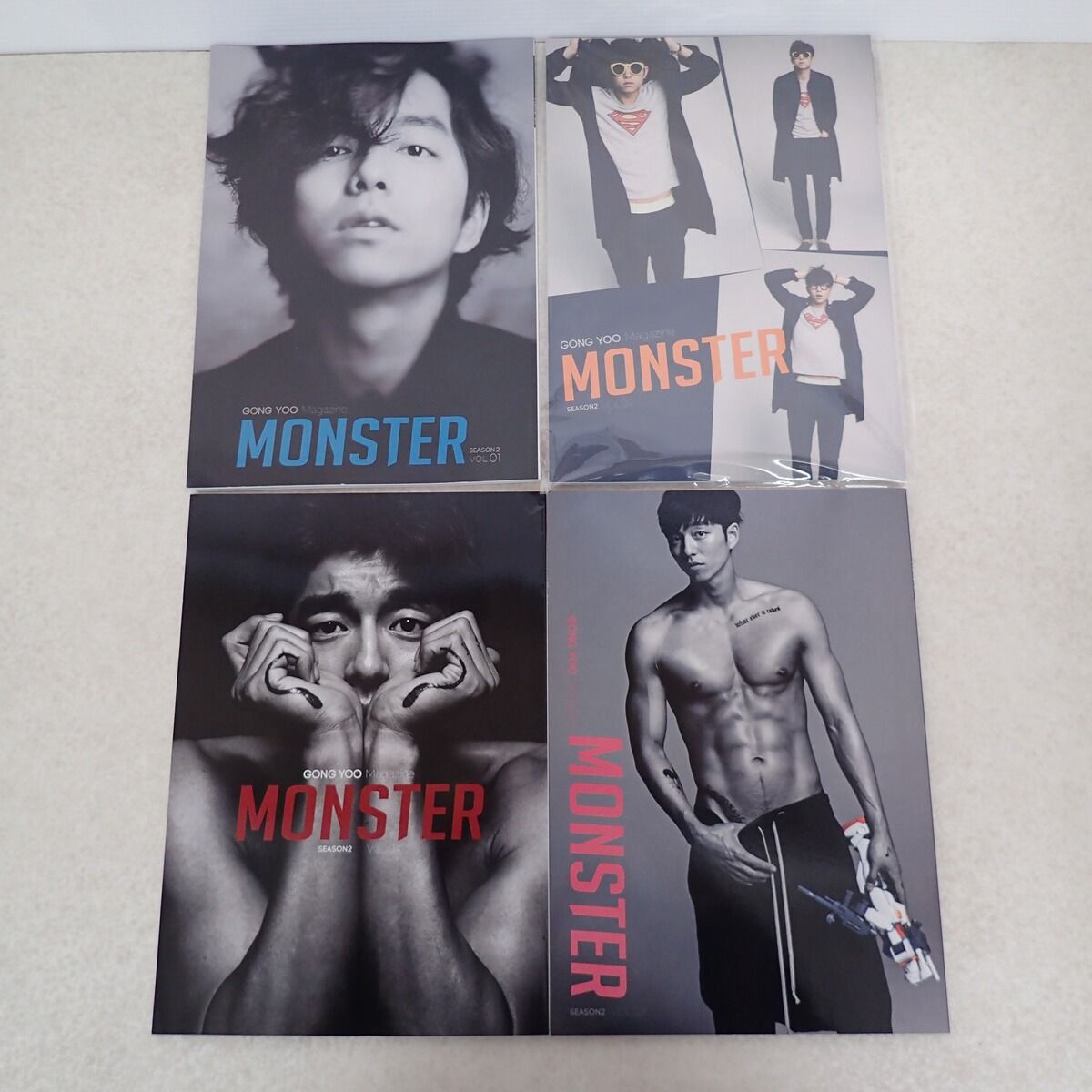 コン・ユ monster コン・ユ 専門誌～MONSTER Season3～vol 1，2，3