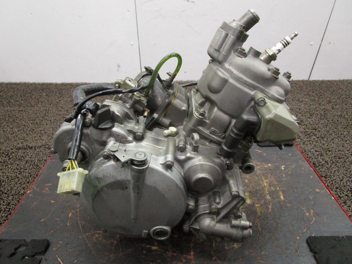 KDX125SR エンジン Z572 DX125A 始動 済み OH素材に カワサキ DX125AE キャブ車 動画有
