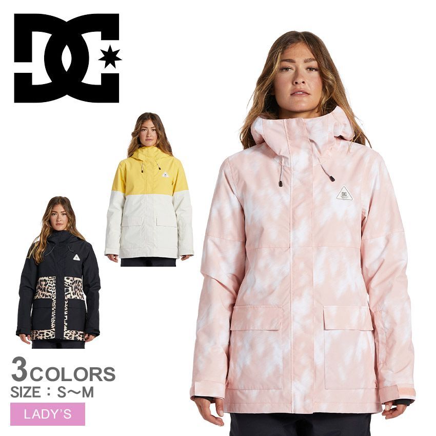 DCシューズ ジャケット ADJTJ03039 レディース CRUISER JACKET DCSHOECOUSA カラー:01.ピンク 品番：2418-0126