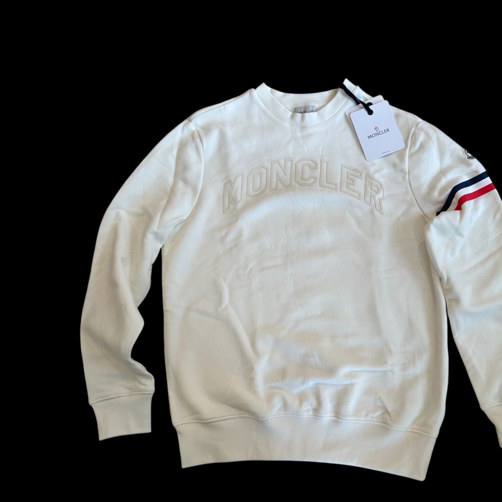 MONCLER トレーナー　アイボリー MONCLER トレーナーアイボリー