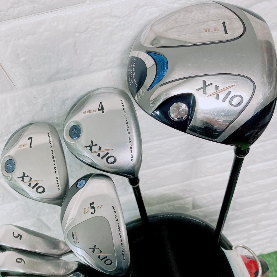 クラブのみ ゴルフクラブ メンズ セット XXIO ゼクシオ 13本 初心者