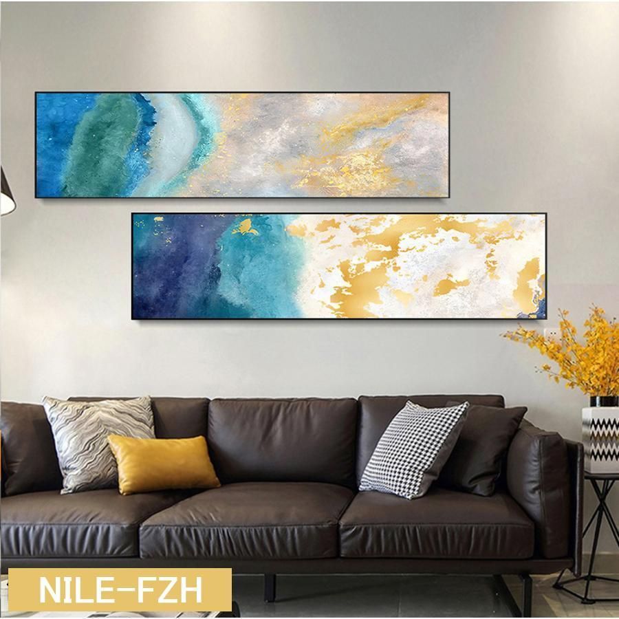 絵 120×30cm
