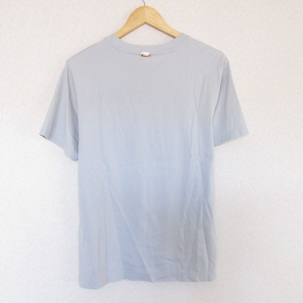 美品 24SS MUSE Deuxieme classe ミューズ ドゥーズィエムクラス Mme.CREW Tシャツ サイズF ライトブルー レディース 古着 中古 美品 24SS MUSE Deuxieme classe ミューズ ドゥーズィエムクラス