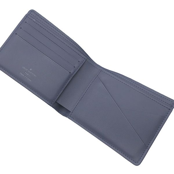 太*郎様 ルイヴィトン ポルトフォイユ ミュルティプル　ブルー　二つ折り財布 ルイヴィトン LOUIS VUITTON 二つ折り財布 ポルトフォイユ