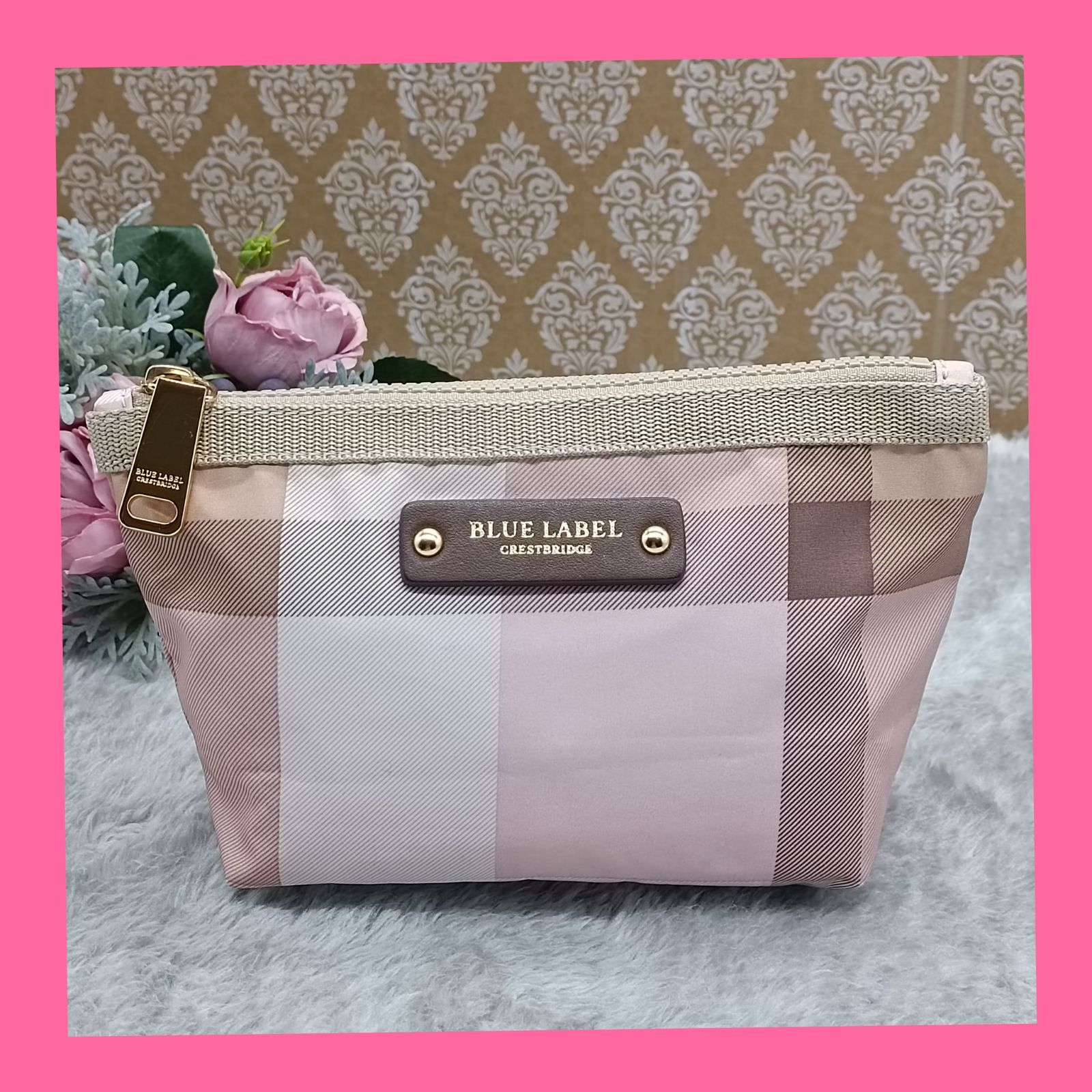 BLUE LABEL CRESTBRIDGE 》 ブルーレーベル クレストブリッジ ポーチ 