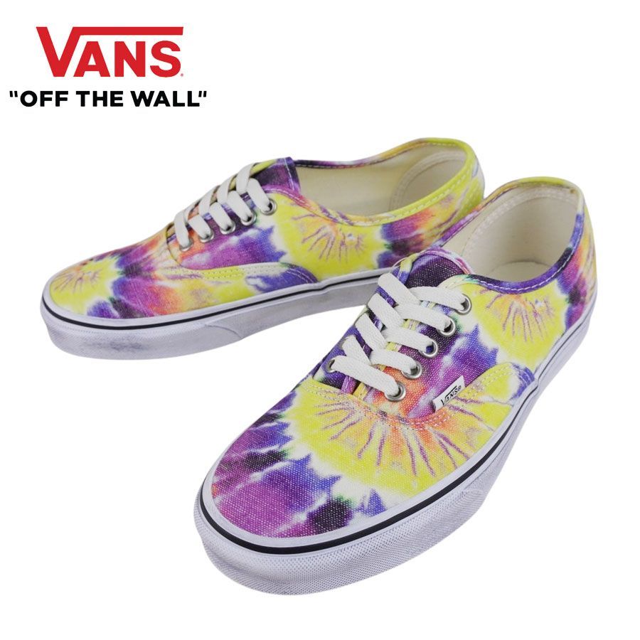 Vans authentic shop tie dye