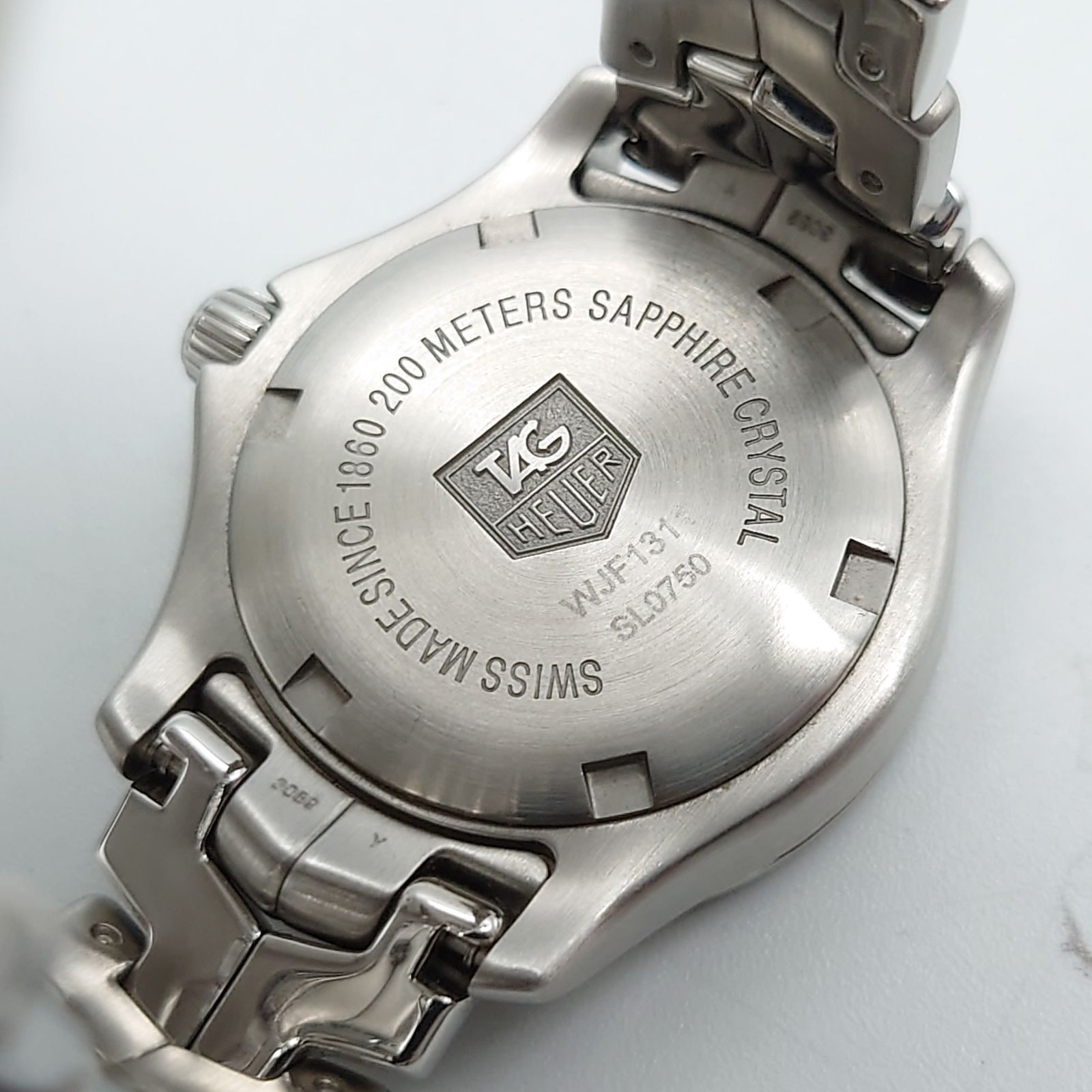 TAGHEUER LINK クオーツ SS シェル文字盤 WJF1311 TAGHEUER LINK クオーツ SS シェル文字盤 WJF1311
