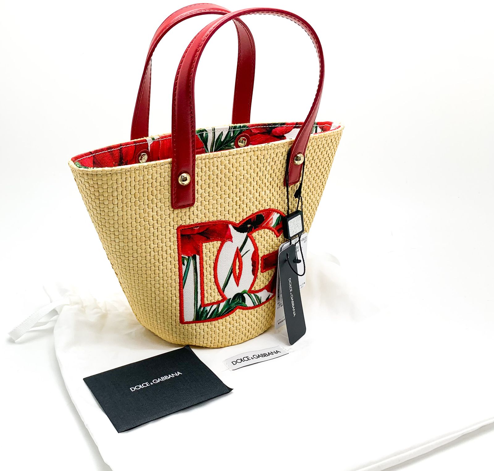 ドルチェ＆ガッバーナ かごバッグ MISS TOOKIE ストローバッグ