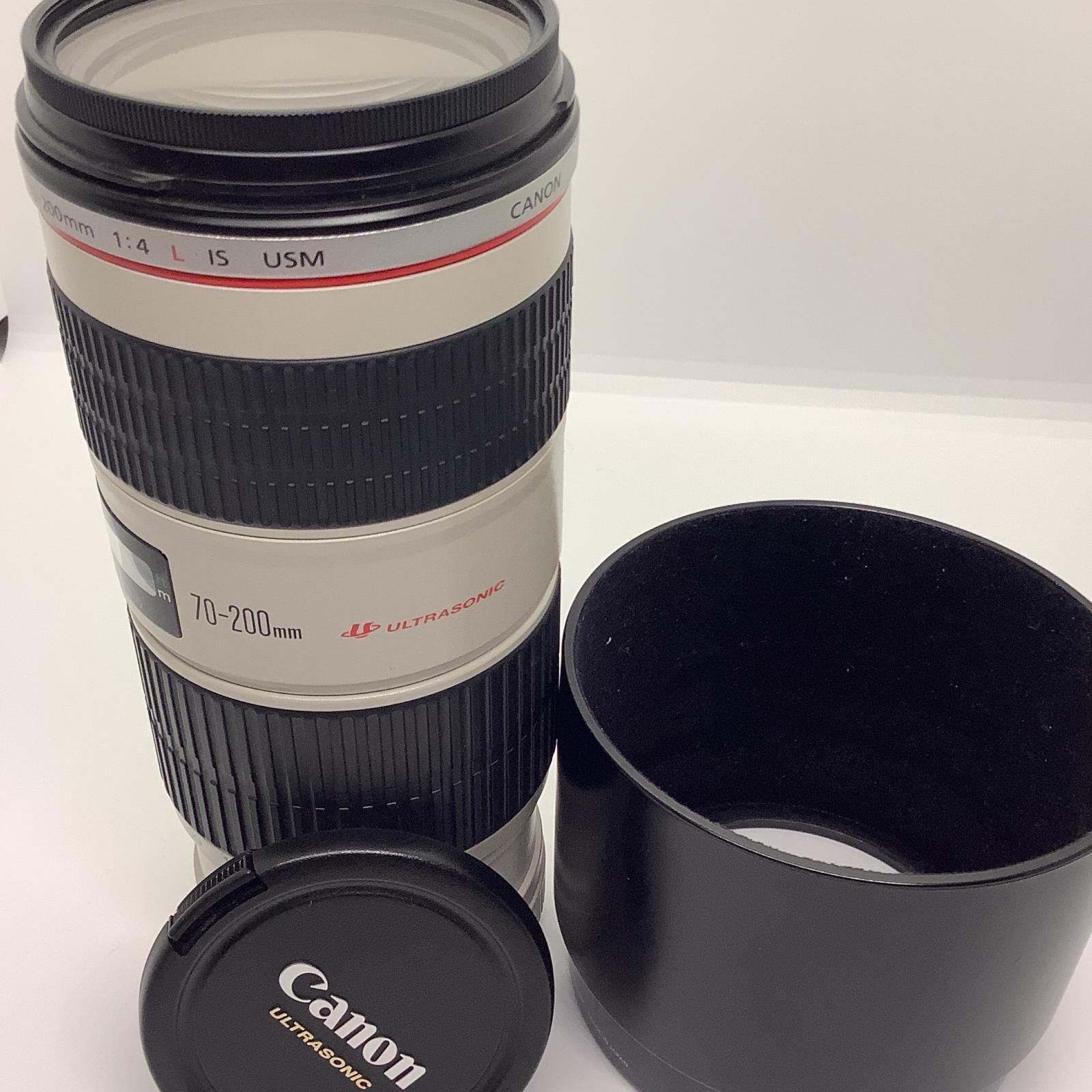 全額返金保証 最速発送 Canon EF70-200mm F4L IS USM 動作 済