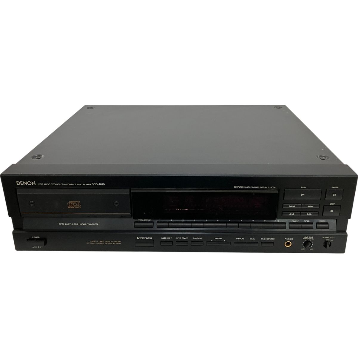 DENON DCD-1610 CDプレイヤー 音響 オーディオ デノン ジャンク H10020166