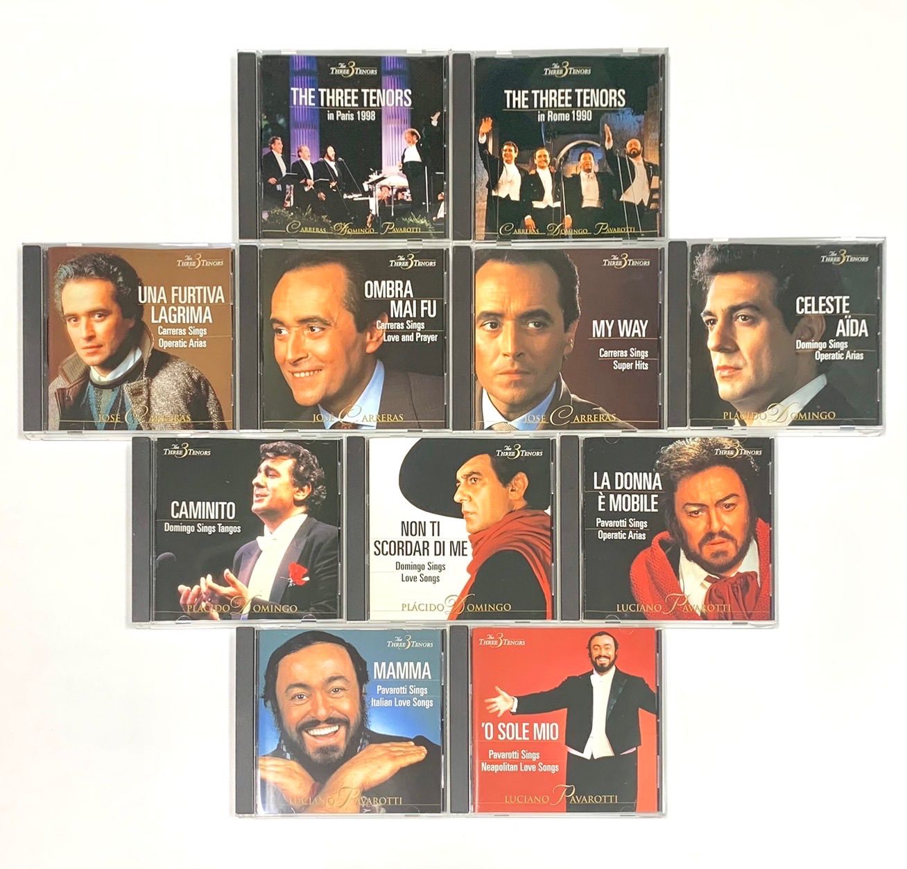 The  Three Tenors黄金の歌声3大テノールの世界 The Three Tenors黄金の歌声3大テノールの世界