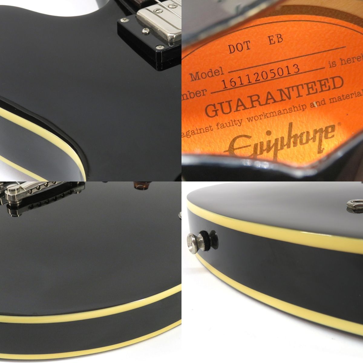 Epiphone エピフォン Dot EB セミアコ セミアコースティックギター