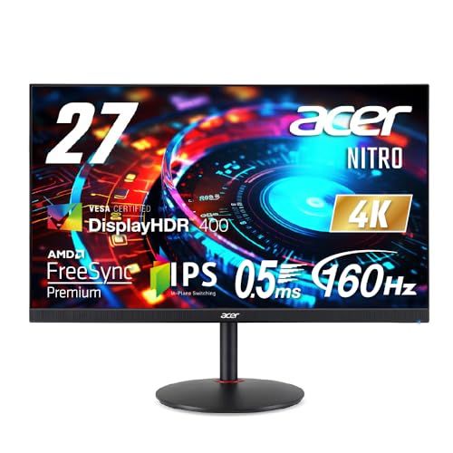 Acer ゲーミングモニター Nitro 27インチ IPS 非光沢 4K UHD