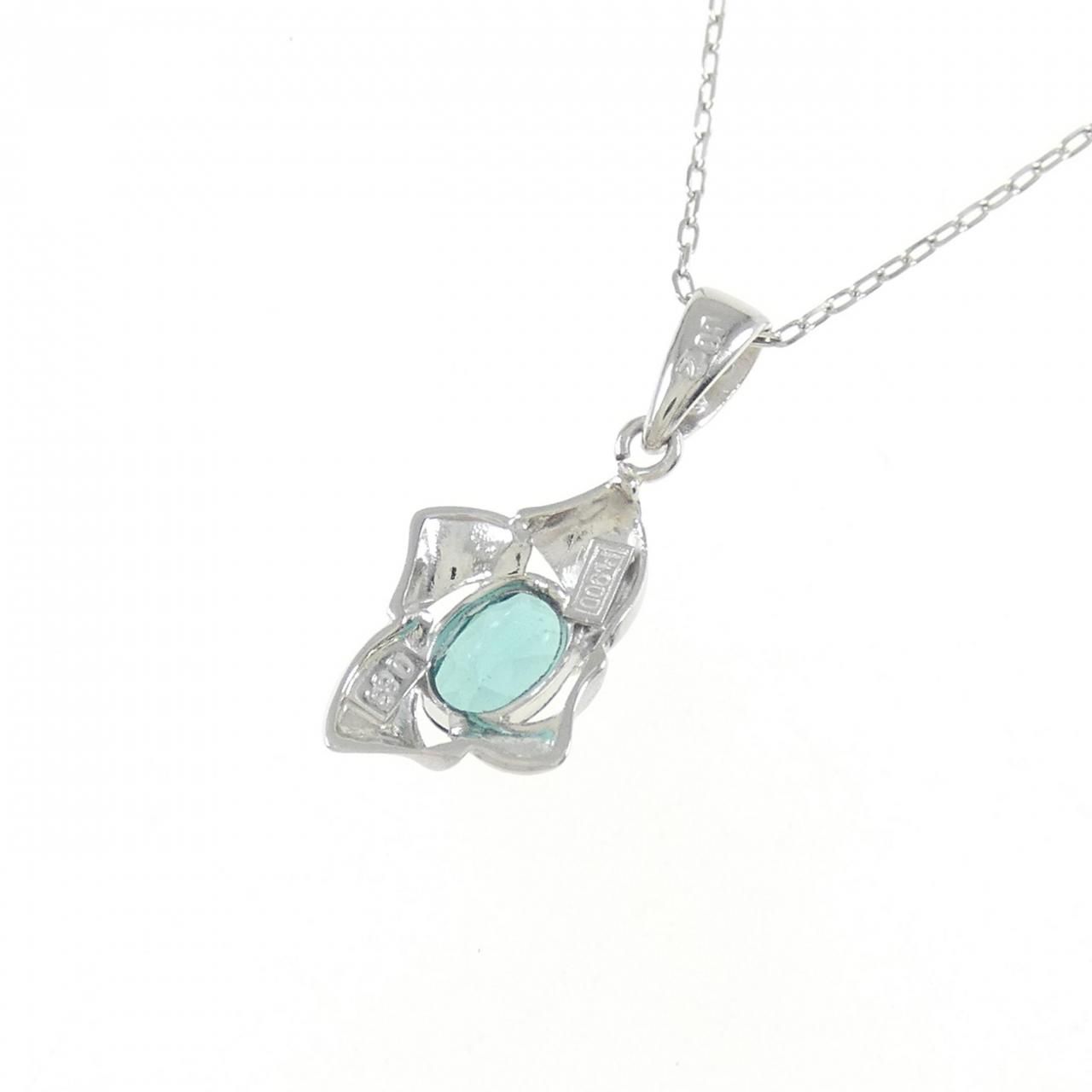 PT900/PT850 トルマリン ネックレス 0.83CT - メルカリ 
