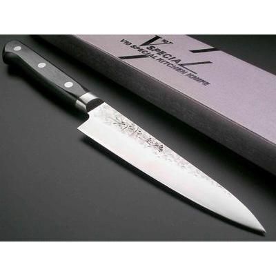 新生活 ペティナイフ 130mm 濃州正恒作 V-10スペシャルL MVG-130