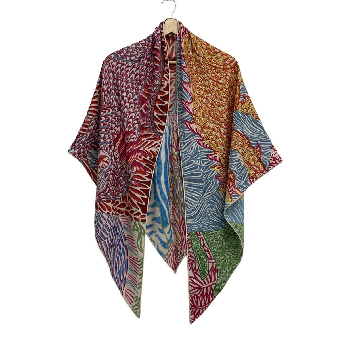 HERMES(エルメス) ストール(ショール)美品 トライアングルジェアン  